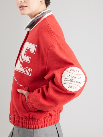 Giacca di mezza stagione 'ONLCHARA' di ONLY in rosso