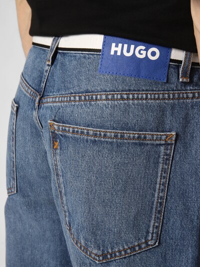 HUGO Jean en bleu denim, Vue avec produit