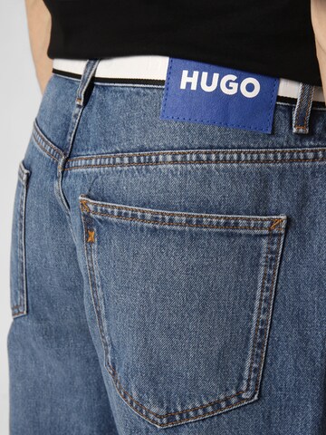 HUGO Loosefit Jeans in Blauw