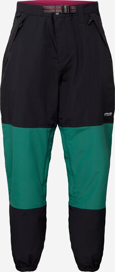QUIKSILVER Outdoorbroek 'BEATER' in de kleur Groen / Zwart, Productweergave