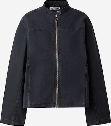 WEEKDAY Kurtka przejściowa 'Eiko' w kolorze czarny: przód