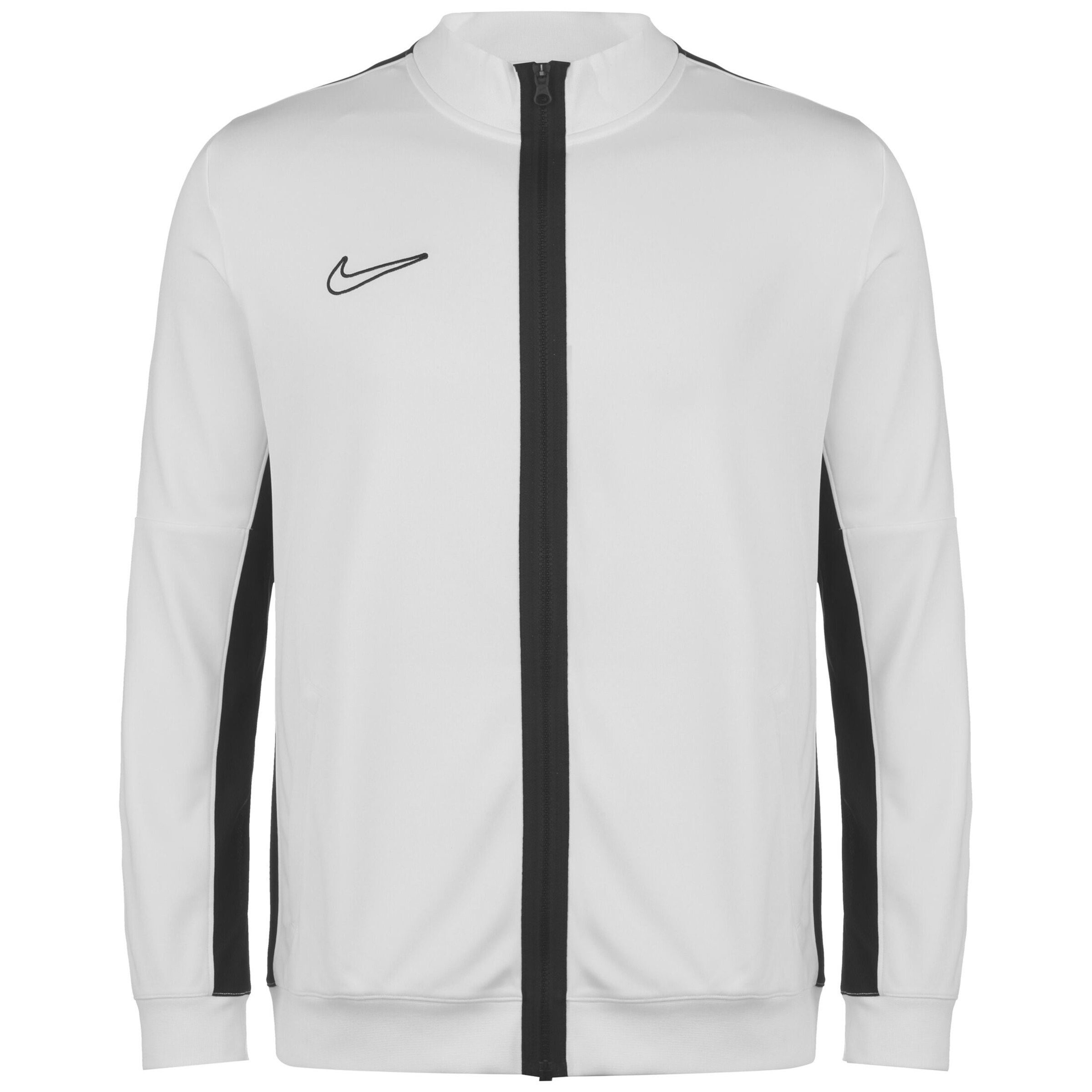 NIKE Sportsweatjacke 'Academy 23' in Weiß: Vorderseite