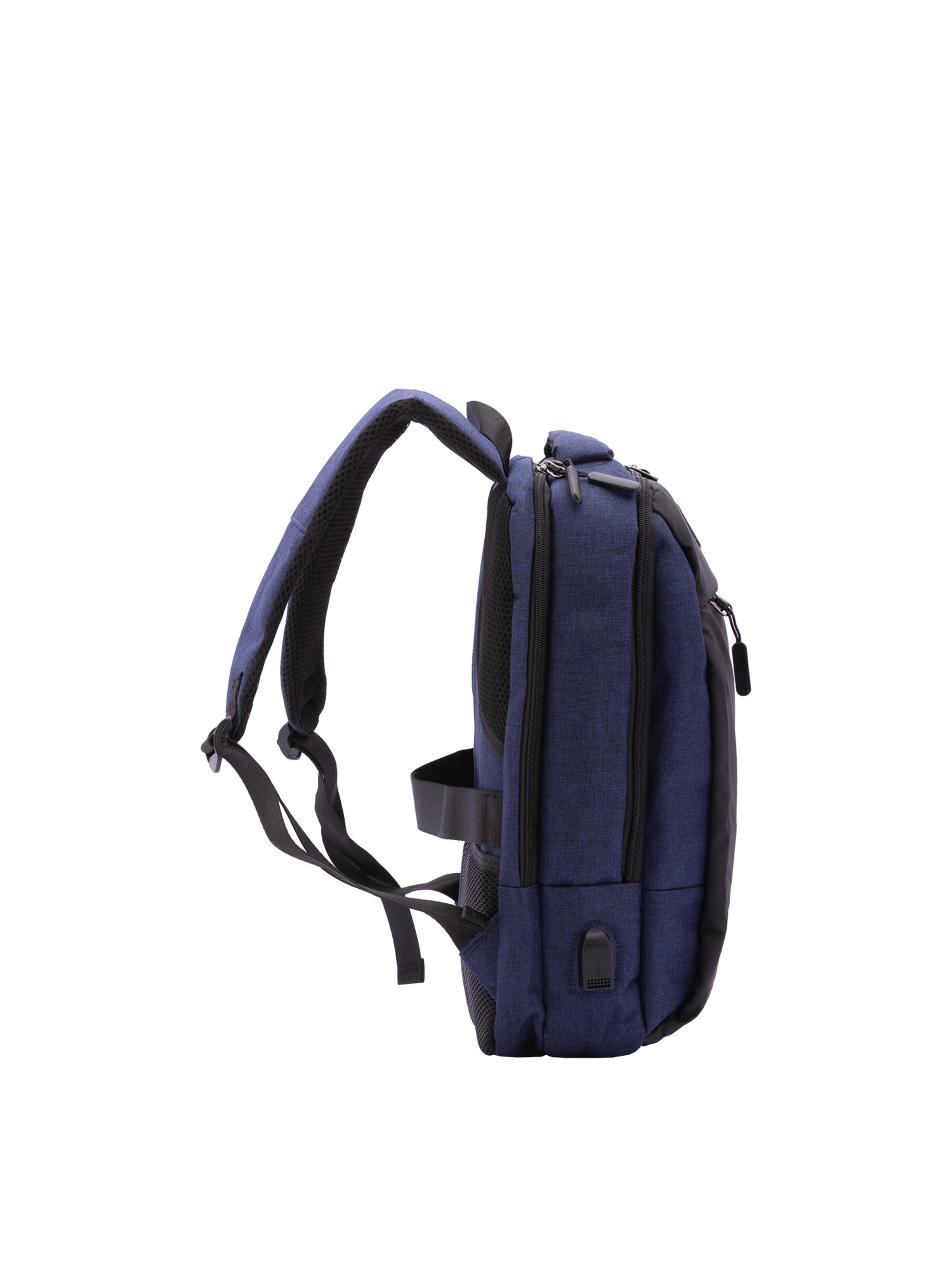 Zaino 'Zaino B Cavalli Poliestere Chiusura Zip Tasche Esterne 40x28x15 cm' di B. Cavalli in blu