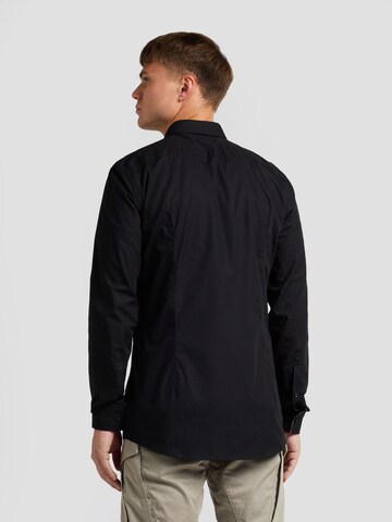 HUGO Slim Fit Hemd 'Koey' in Schwarz