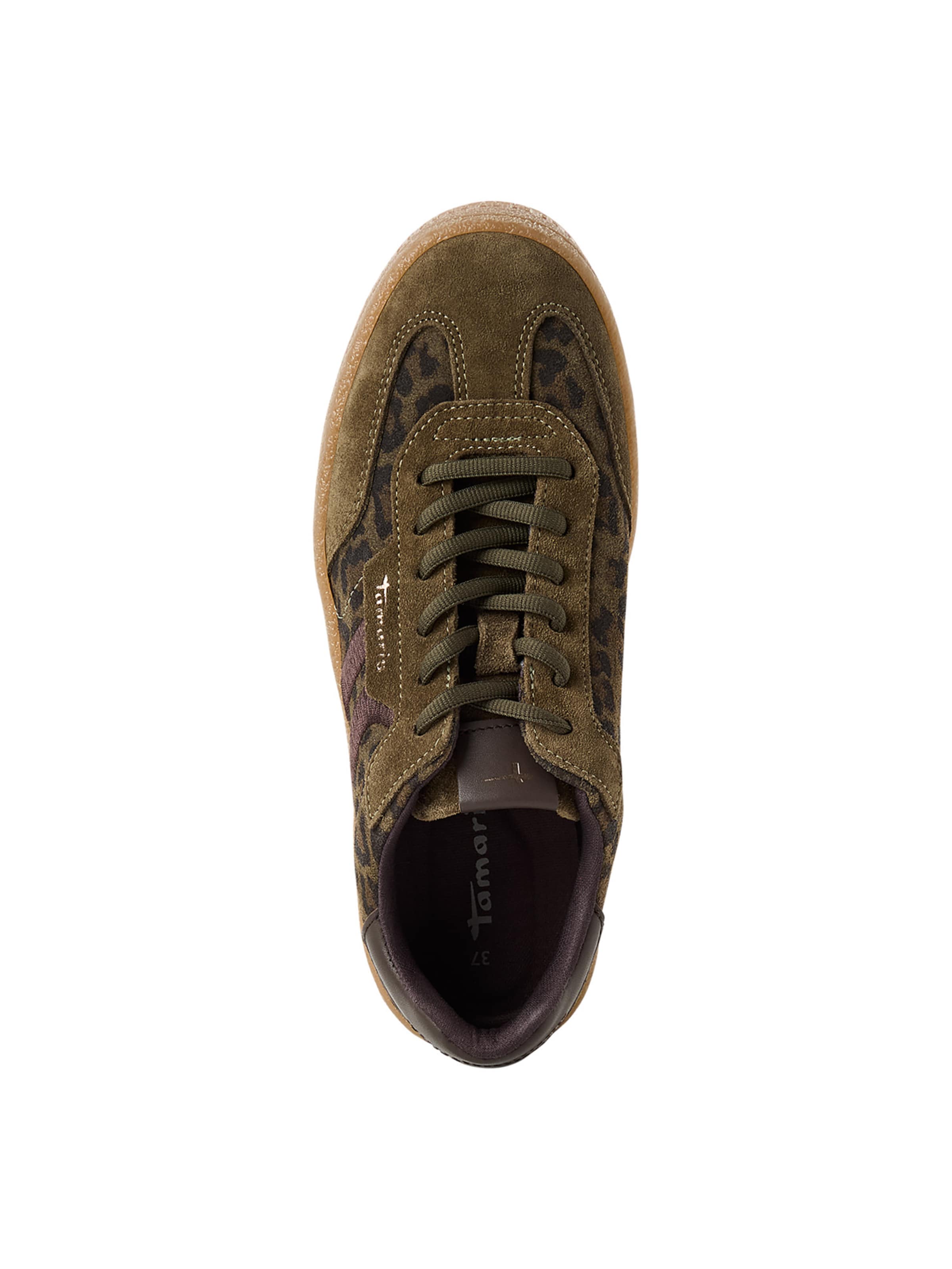 Baskets basses Tamaris en marron