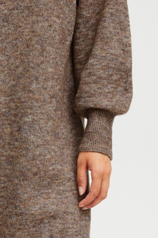Robes en maille 'Sanny' Fransa en marron