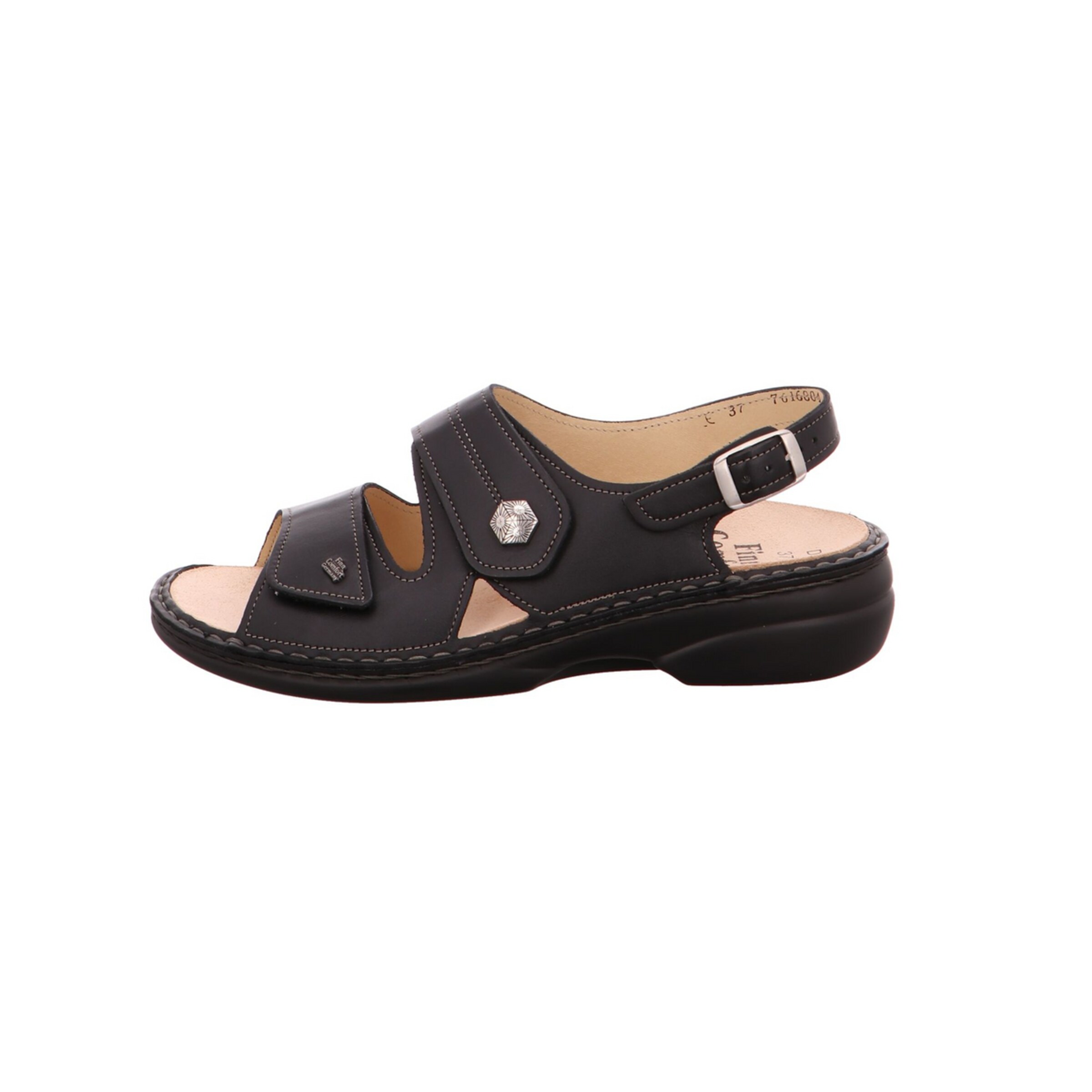 Finn Comfort Sandale 'Milos' in Schwarz