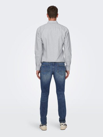 Only & Sons Regular Jeans in Blauw