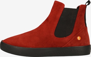 Softinos Chelsea Boots in Red