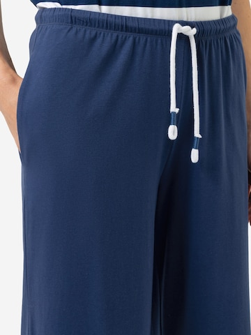 Mey Pyjamahose 'Solid Love'‌‌ in Blau