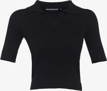 FRESHLIONS Sweater 'Asoka' in Black: front