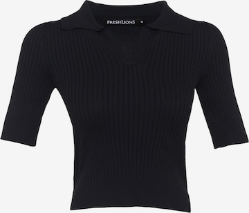 FRESHLIONS Sweater 'Asoka' in Black: front