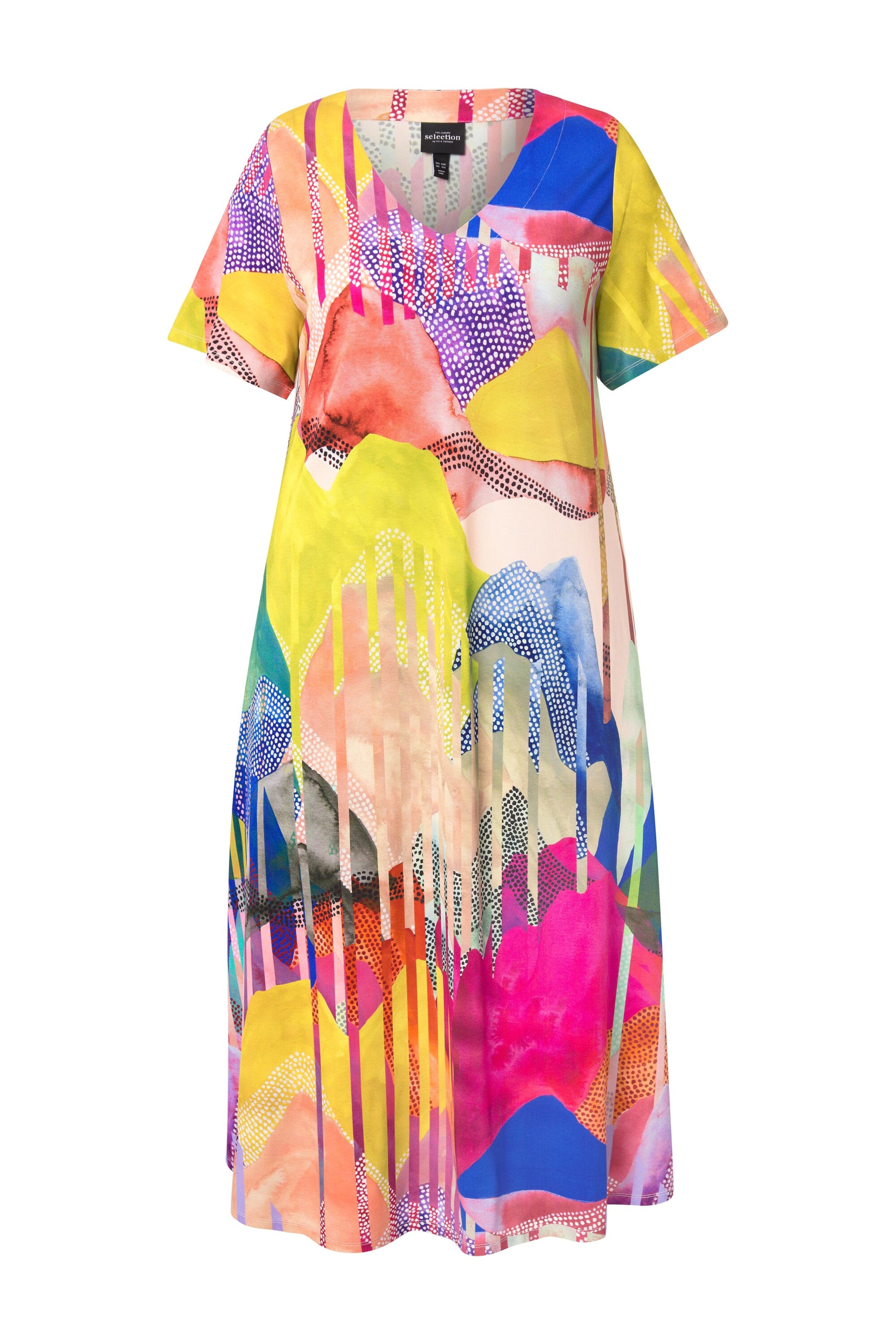 Ulla Popken Dress in Mixed colours: front