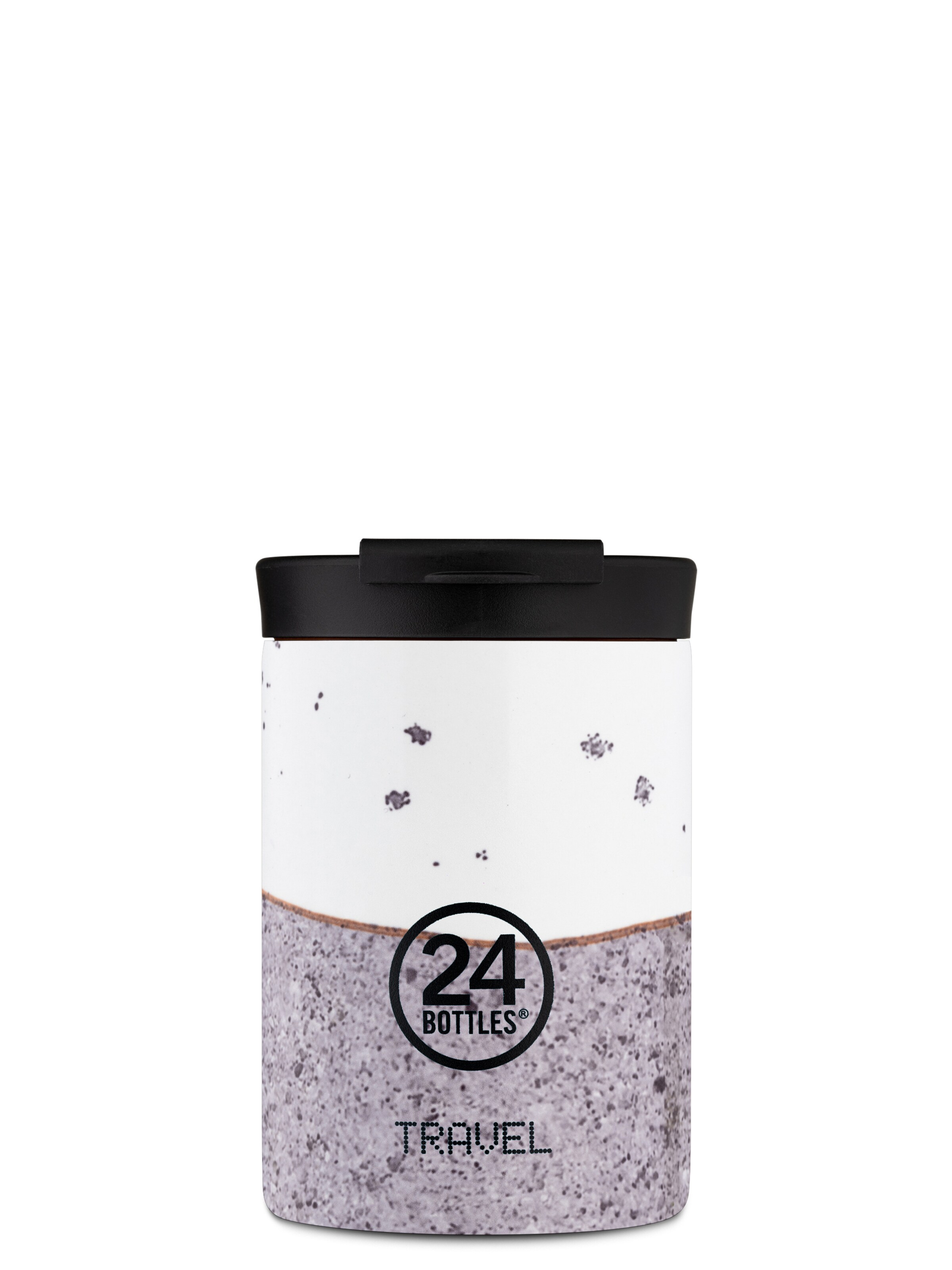 Gourdes 24Bottles en blanc : devant