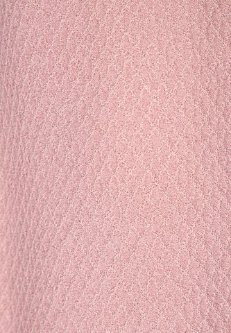 usha BLACK LABEL Gebreid vest 'Classic' in Roze