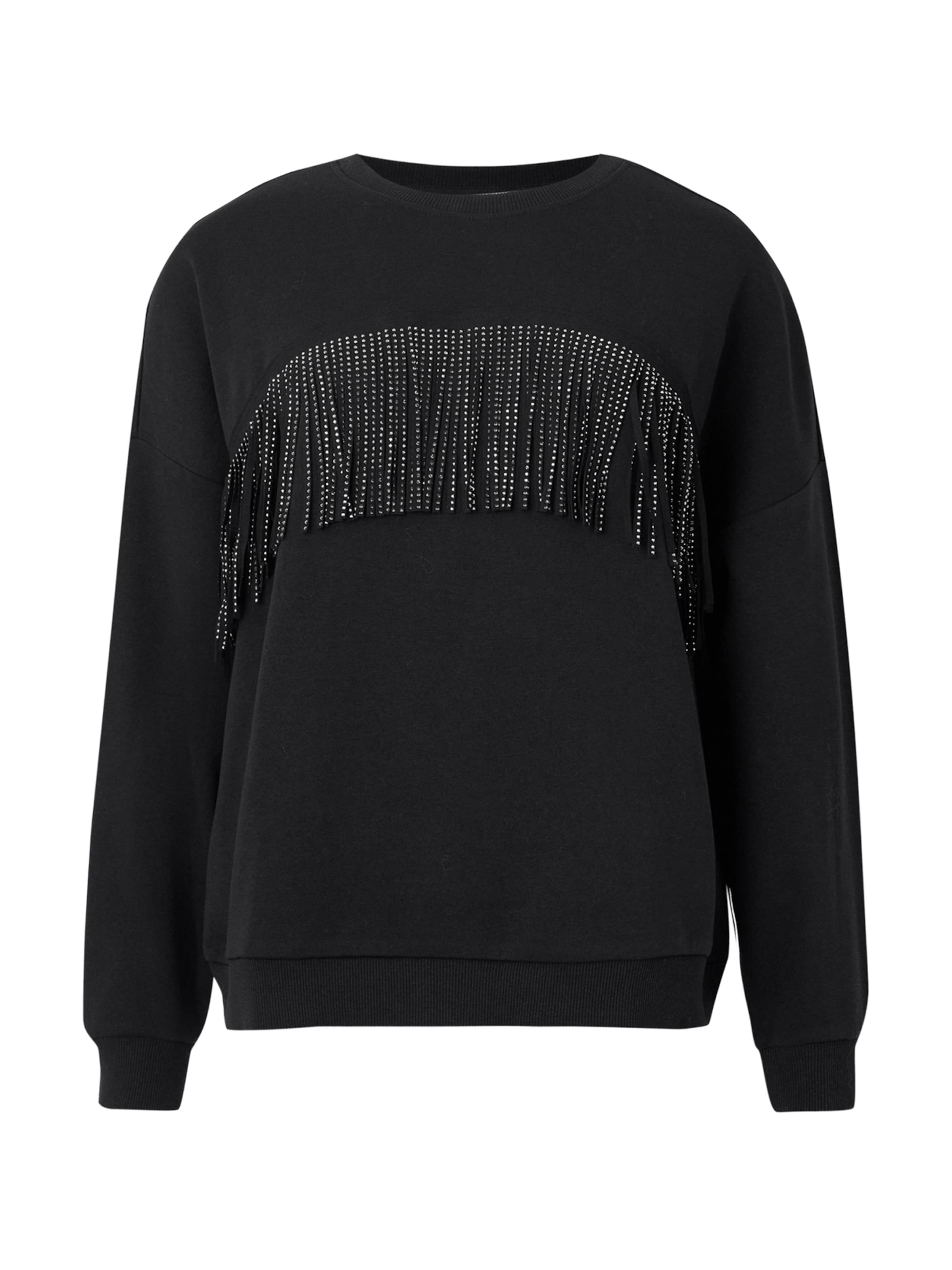 JDY Μπλούζα φούτερ 'JDYPrima' σε μαύρο: μπροστά