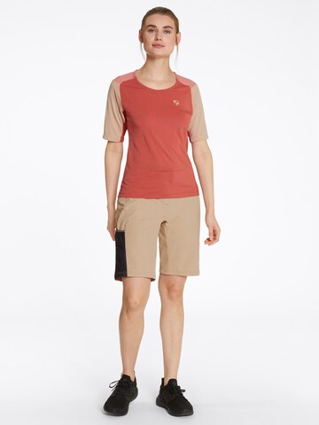 ZIENER Regular Shorts 'NEXITA' in Braun