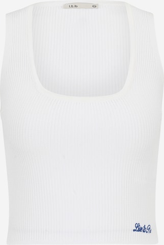 Tops en tricot 'Dokomo' LTB en blanc : devant