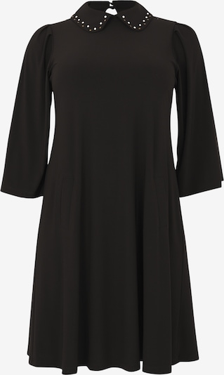 Yoek Kleid in schwarz / silber / perlweiß, Produktansicht