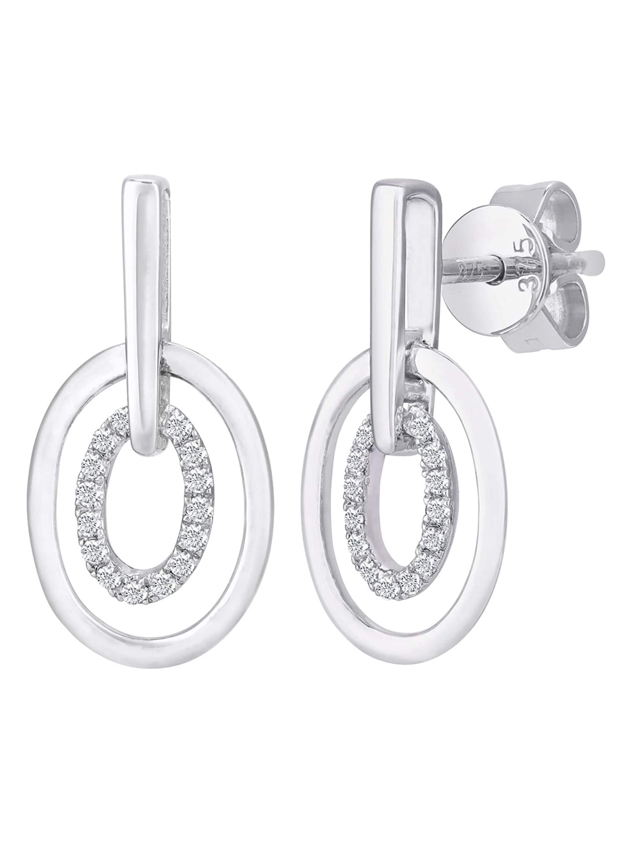 DIAMANT LETERNEL Earrings in One size in Silver, Item view