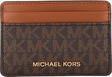 Astuccio di MICHAEL Michael Kors in marrone: frontale