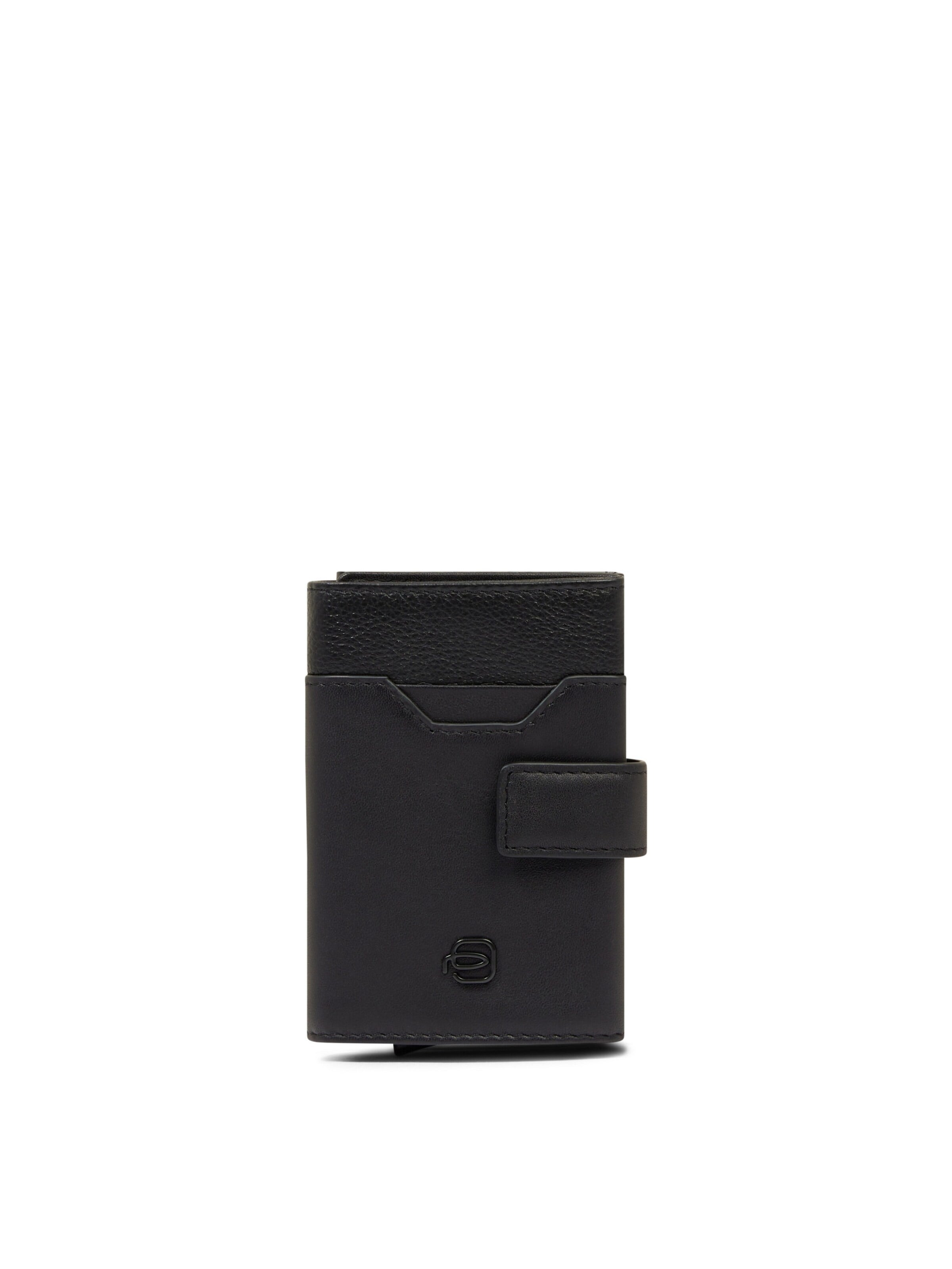 Piquadro Wallet in Black: front