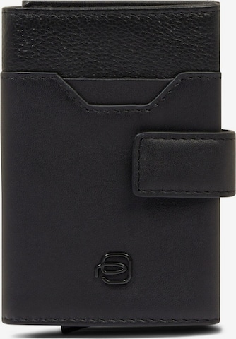 Piquadro Wallet in Black: front