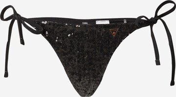 GUESS - Cueca biquíni em preto: frente