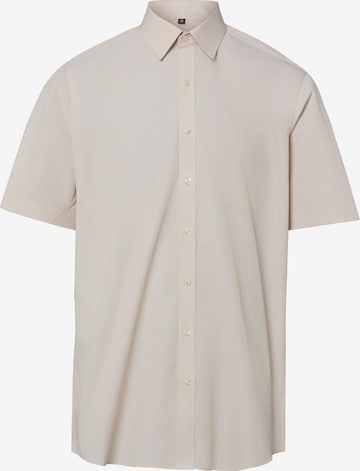 Finshley & Harding Hemd in Beige: Vorderseite