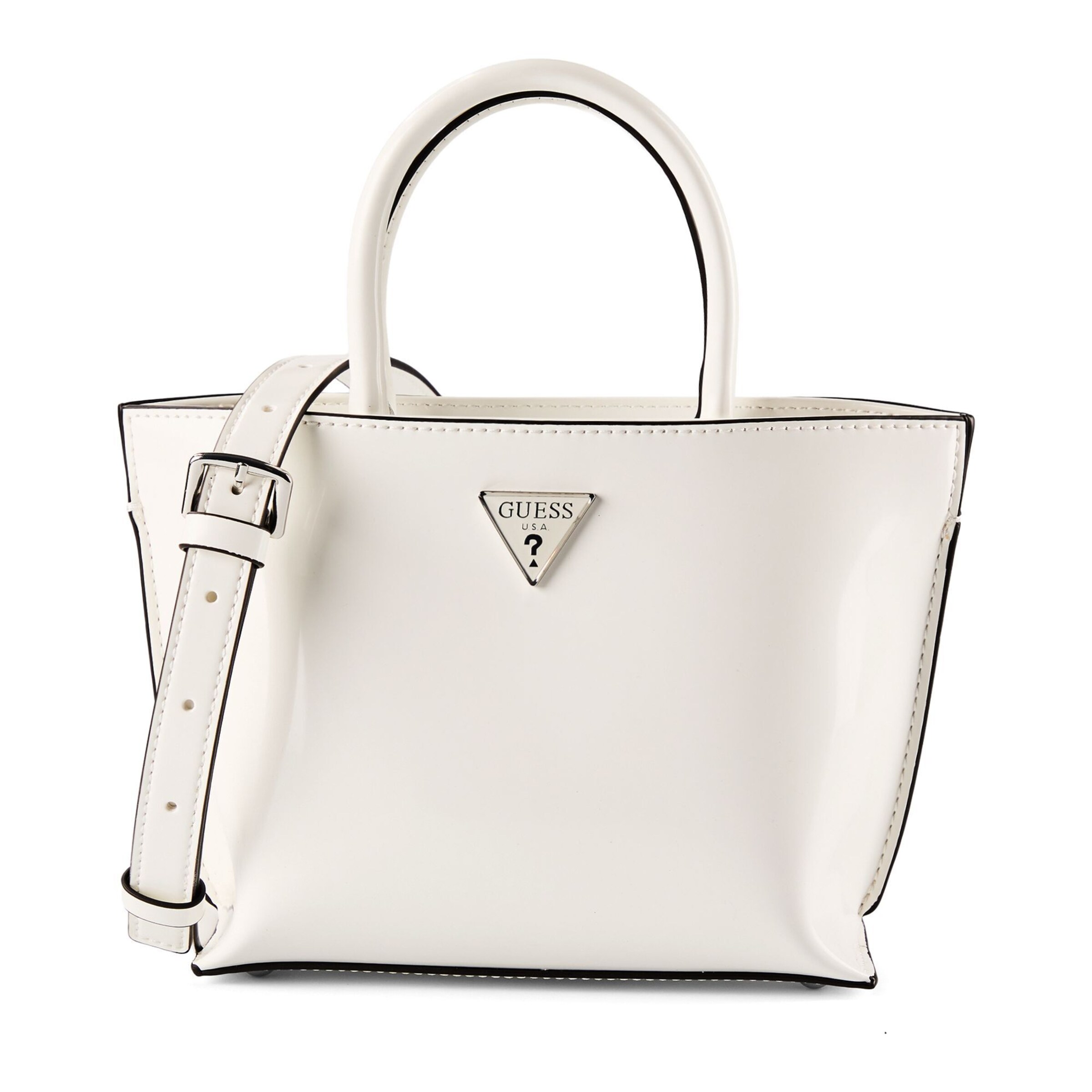 Cabas 'Arnela' GUESS en blanc : devant