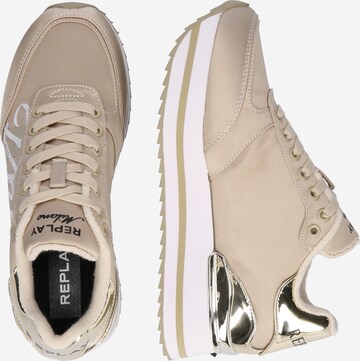 Sneaker low de la REPLAY pe bej