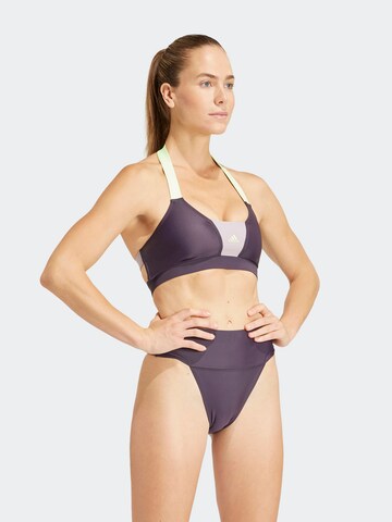 ADIDAS SPORTSWEAR Bustier Sportsbikini in Lila