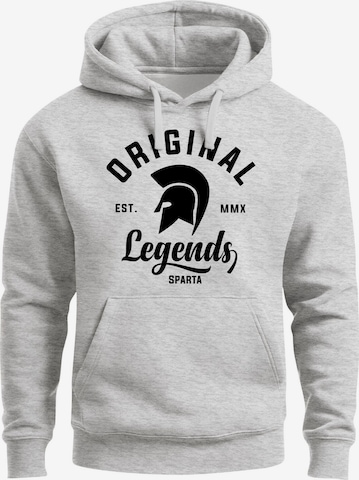 Neverless Sweatshirt 'Original' in Grey: front