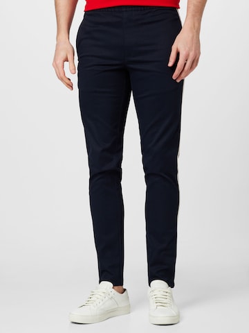 TOMMY HILFIGER Regular Chino trousers 'Chelsea' in Blue: front