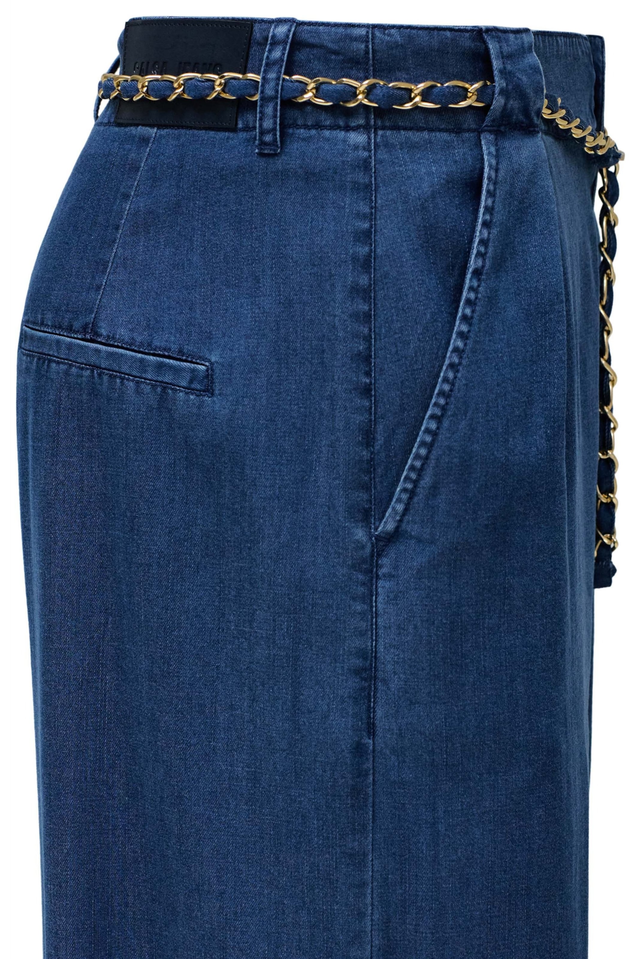 Salsa Jeans Regular Chino in Blauw