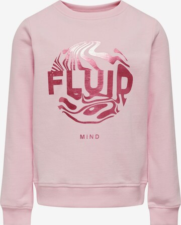 KIDS ONLY Sweatshirt in Pink: front