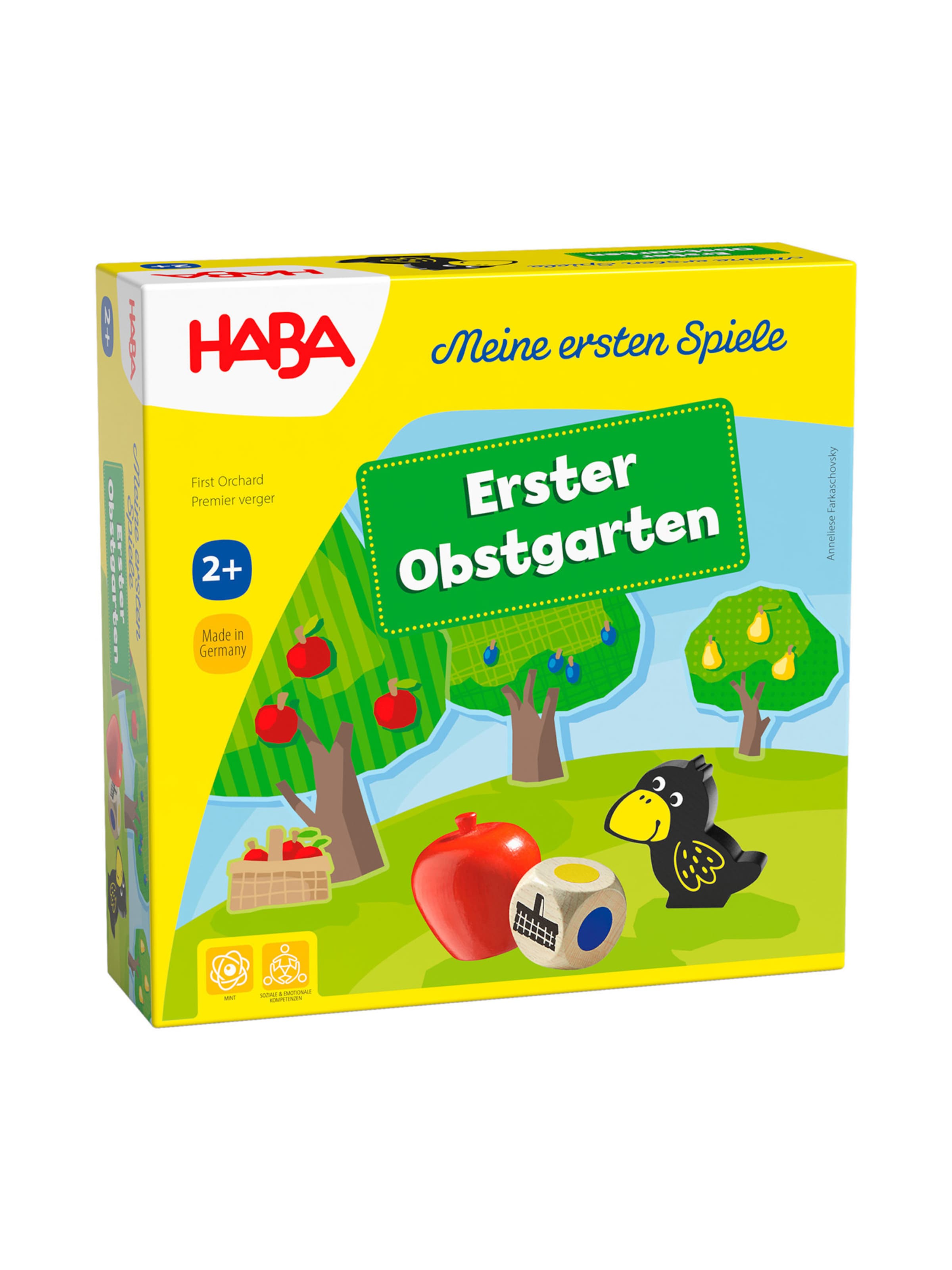 HABA Game ' Mein Erster Obstgarten ' in Mixed colors: front