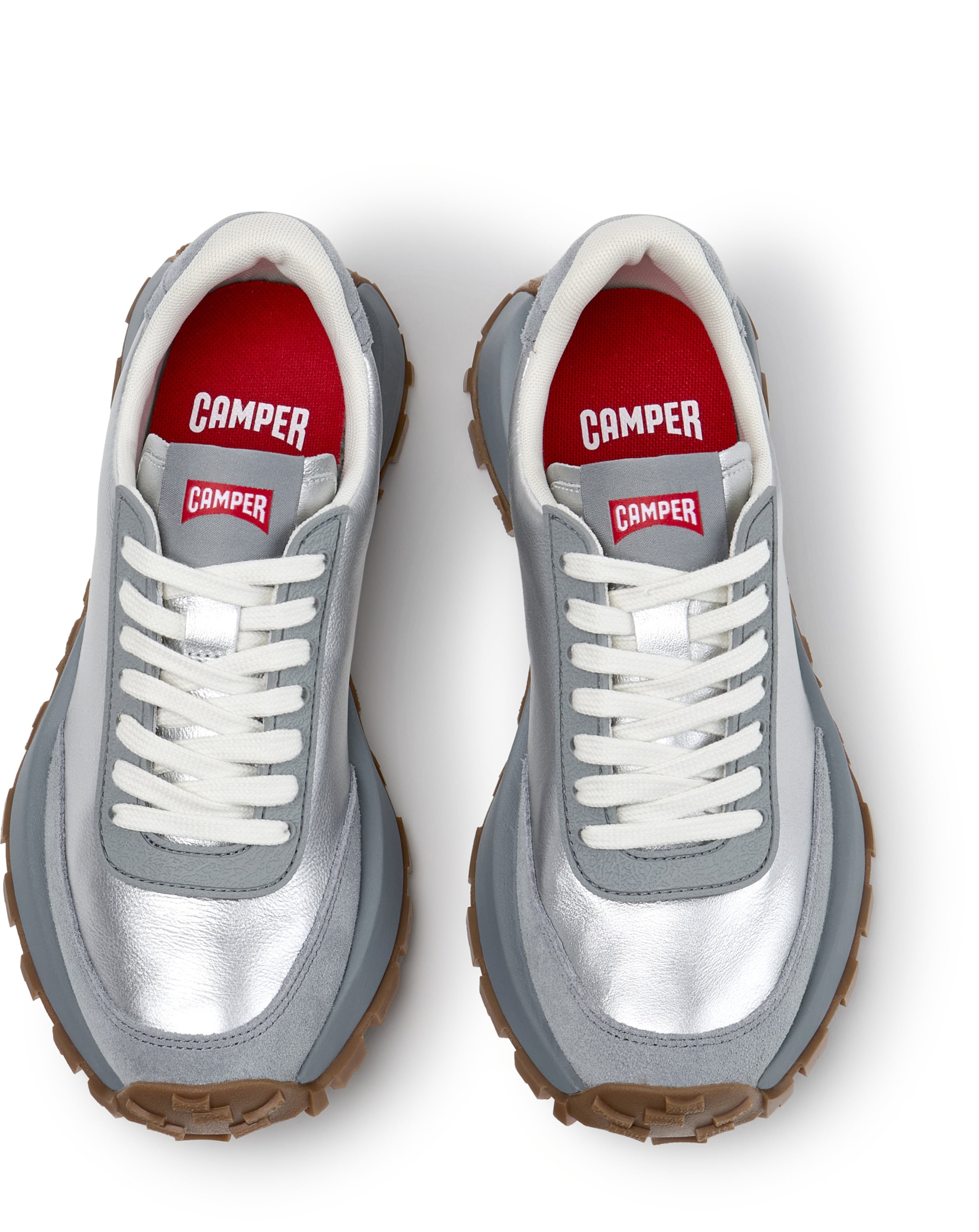 CAMPER - Sapatilhas baixas ' Drift Trail ' em prata