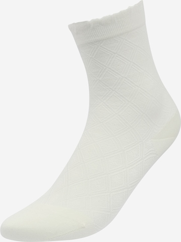 FALKE Sokken in Wit: voorkant