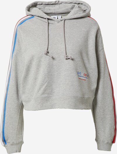 ADIDAS ORIGINALS Sweater majica u plava / siva melange / crvena / bijela, Pregled proizvoda