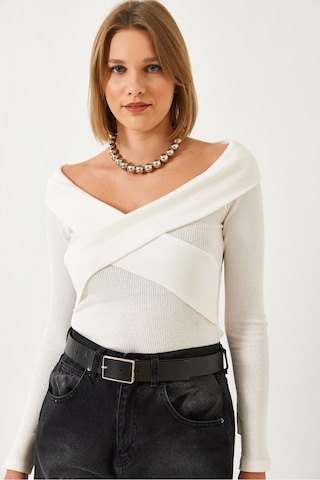 Bianco Lucci - Jersey en blanco: frente