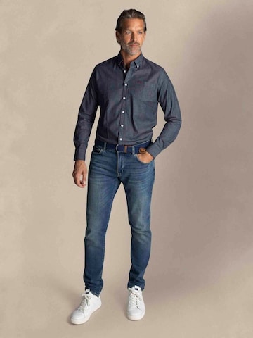 NZA New Zealand Auckland Regular fit Overhemd in Blauw
