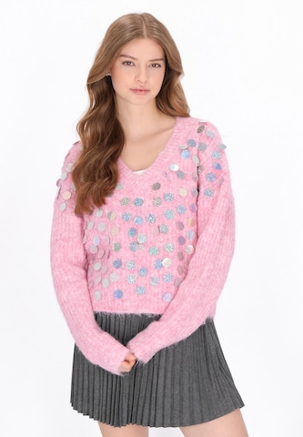 MYMO - Jersey en rosa: frente