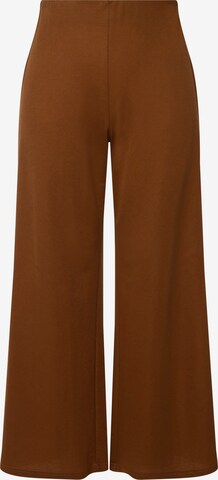 Wide Leg Pantalon Studio Untold en marron : devant