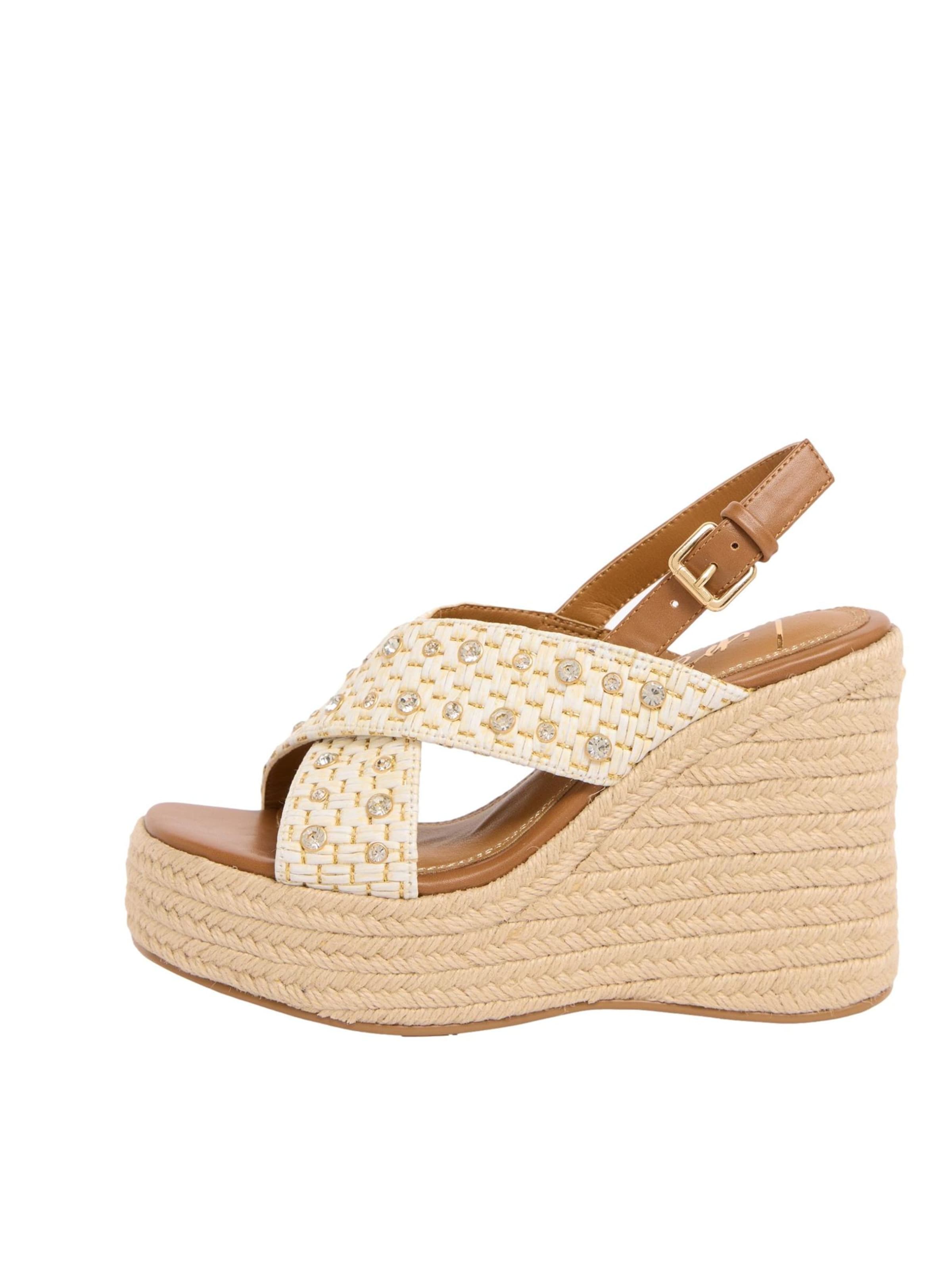 Lipsy Sandal in Beige: front