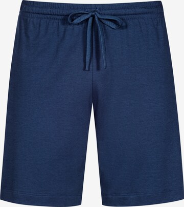 Pantalon de pyjama 'Solid Night' Mey en bleu : devant