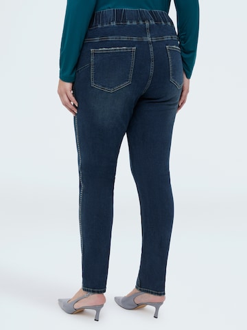 Skinny Jean Fiorella Rubino en bleu