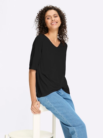 heine T-shirt i svart