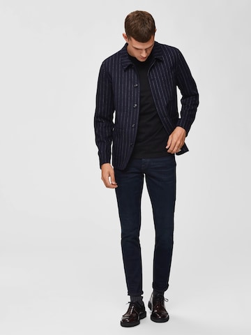 SELECTED - Slimfit Vaquero 'SLHLEON' en azul