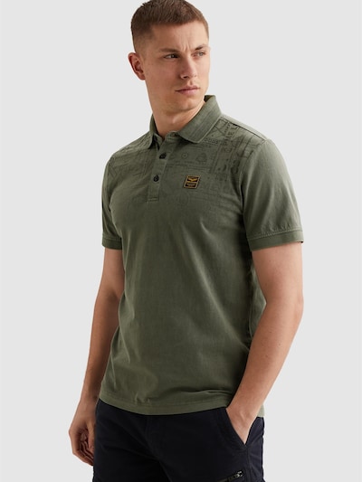 Maglietta 'Polo shirt with garment-dye wash and print' in S PME Legend di colore verde, Visualizzazione prodotti